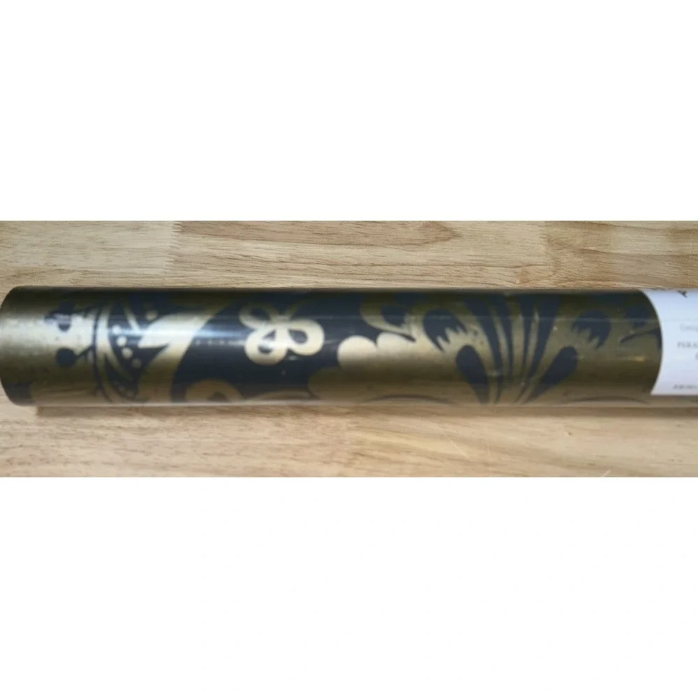 GP & J Baker Perandor Damask Wallpaper Charcoal Gold BW45017/6 Oleander 11 Yards